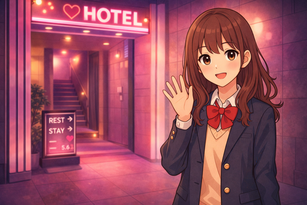 大阪十三　ラブホ前